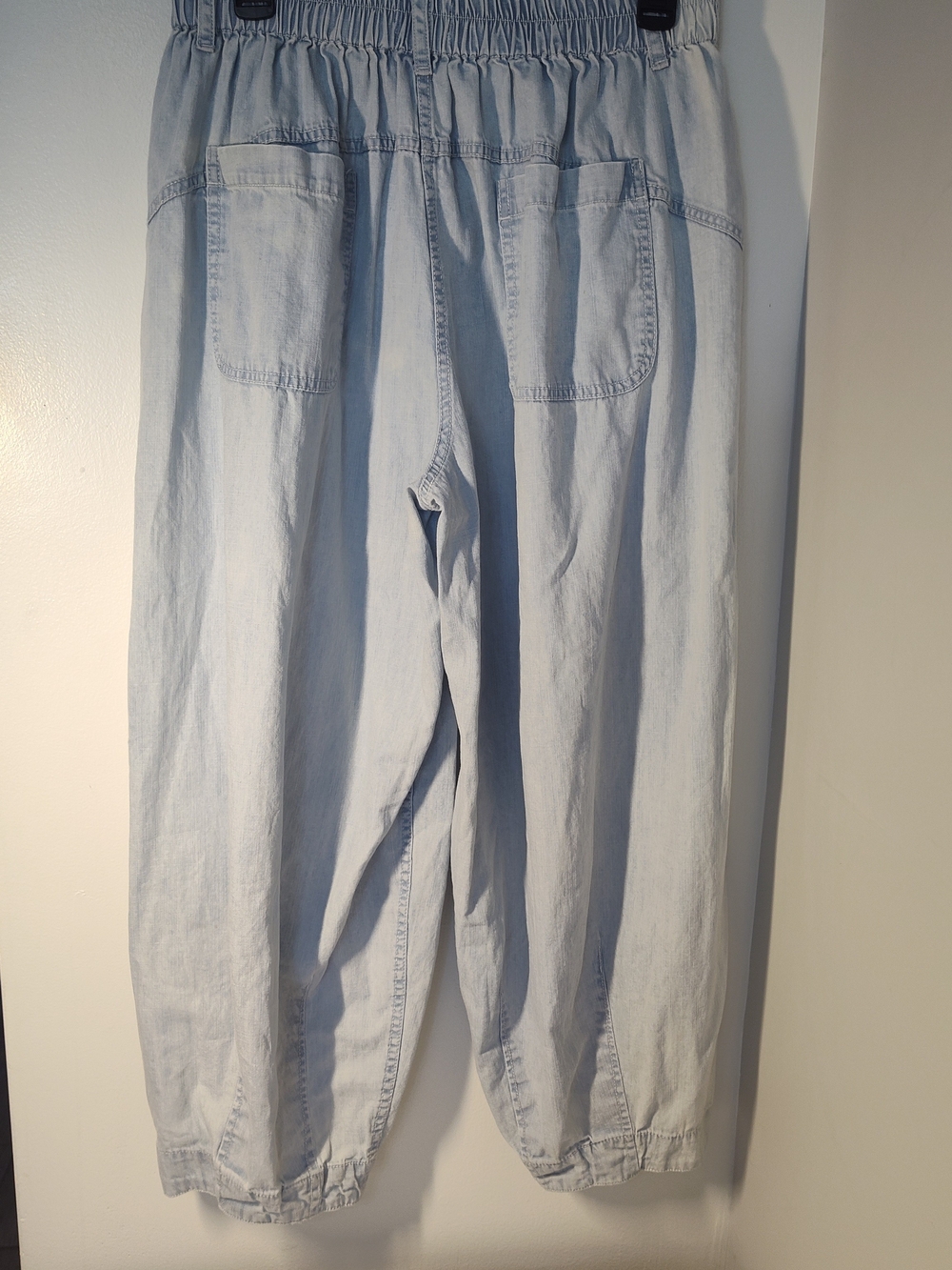 We The Free Light Blue Riley Pull On Pants #381 - Picture 4 of 4